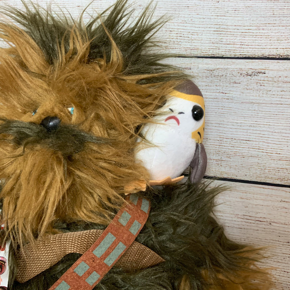 Star Wars Chewbacca Porg Cosplay Han Back Pack - Picture 3 of 7